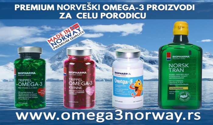 Norveški premium omega-3 proizvodi