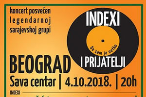 Nostalgično muzičko putovanje: Koncert „Indexi i prijatelji u Beogradu!