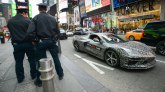 Nova Corvetta se provozala ulicama Njujorka FOTO