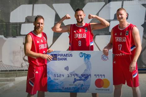 Nova MasterCard kartica Piraeus banke: Svaka transakcija doprinosi razvoju srpske košarke
