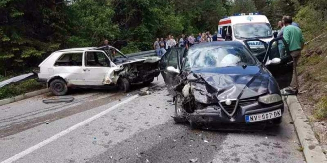 Nova Varoš: U saobraćajnoj nezgodi povrijeđena potpredsjednica Skupštine i tri člana njene porodice