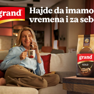 Nova kampanja Grand kafe sa Anđelkom Stević Žugić u glavnoj ulozi