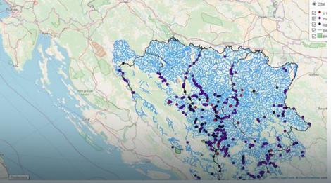 Nova studija Centra za zaštitu životne sredine: Na 244 reke u BiH nalazi se čak 198 hidroelektrana