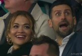 Novak Đoković i albanska pevačica Rita Ora zajedno gledaju finale Svetskog prvenstva u ragbiju VIDEO