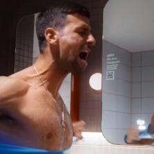 Novak Đoković pocepao majicu u toaletu! Sve je unapred izrežirano Snimak obišao internet (VIDEO)