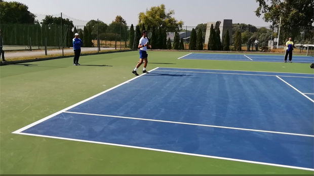 Novak trenirao u Beogradu