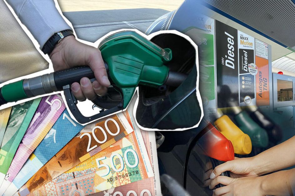 Nove cijene goriva – benzin skuplji za dva dinara, dizel za dinar