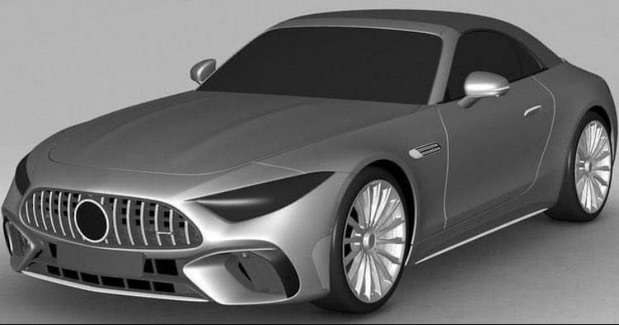 Novi Mercedes-AMG SL na patentnim slikama