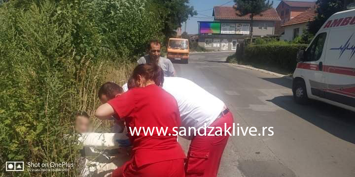 Novi Pazar / U saobraćajnoj nezgodi, oboren pješak (Foto)