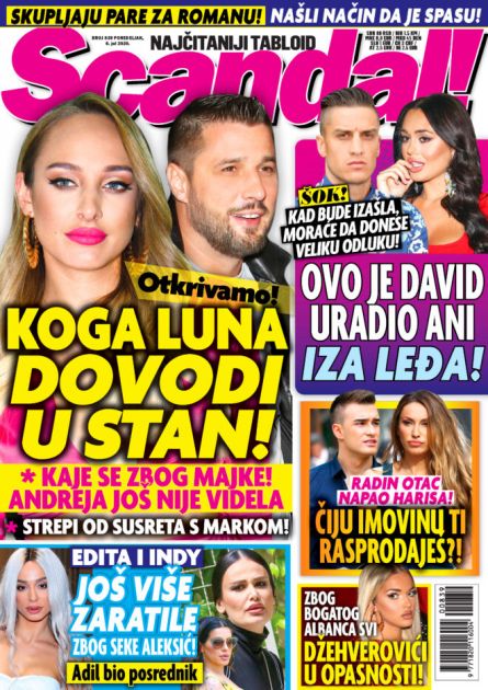 Novi SCANDAL! OTKRIVA KOGA LUNA DOVODI U STAN I ZAŠTO STREPI OD SUSRETA SA MARKOM! Džehverovići na meti Albanaca! (VIDEO)