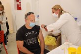Novi Sad: Počela vakcinacija na punktu TC BIG