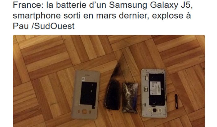 Novi incident sa Samsung telefonima