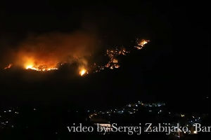 Novi požar u Crnoj Gori: Srpski turisti bežali, Poljak zapalio brdo kod Šušnja