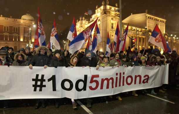Održan još jedan protest opozicije u Beogradu 