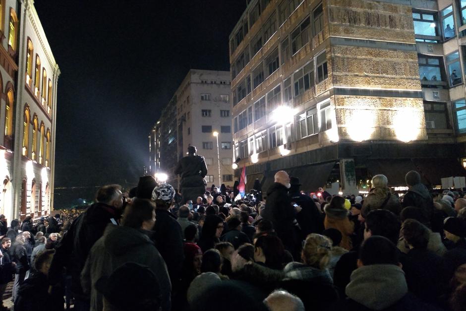 Novi protest opozicije u Beogradu (FOTO)