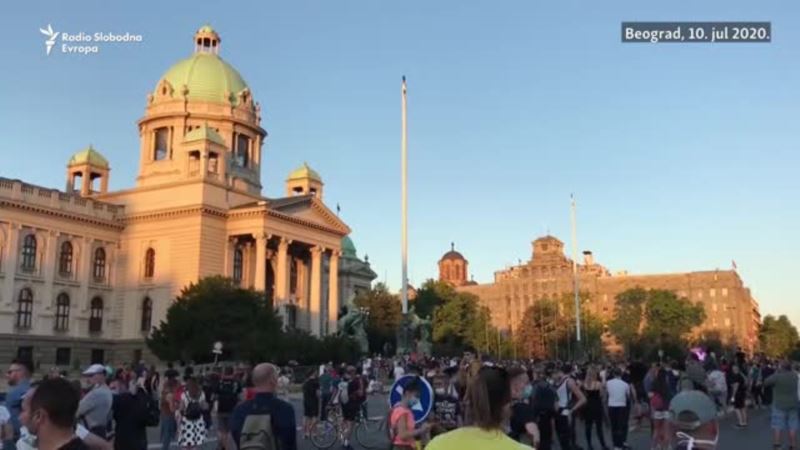 Novi protest u Beogradu