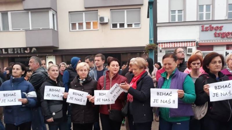 Novi protesti građana Bihaća zbog migranata