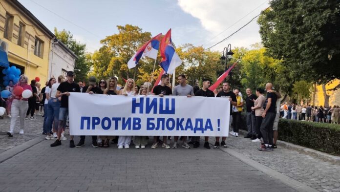 Novi skup „protiv blokada“ u nedelju u Nišu i u još 24 mesta na jugu Srbije