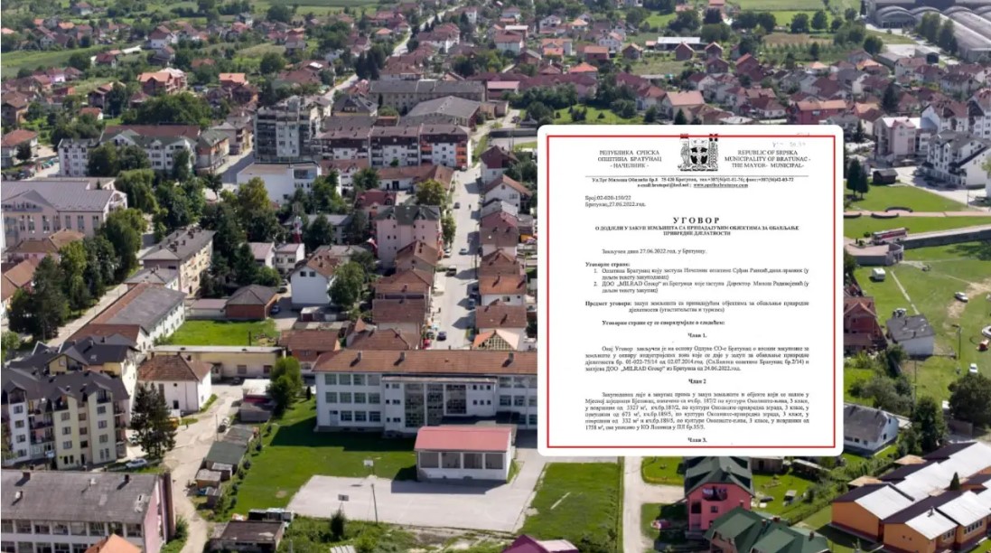 Novi slučaj nezakonite dodjele zemljišta u Bratuncu