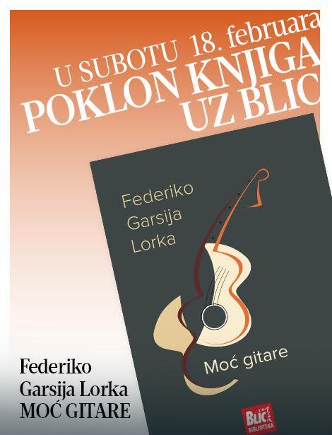 Novo iz BLIC BIBLIOTEKE: Moć gitare Federiko Garsija Lorka