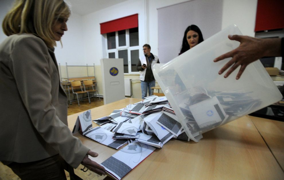 Novo prebrojavanje glasova na 530 biračkih mesta na Kosovu i Metohiji