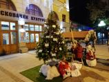 Novogodišnja jelka želja u centru Leskovca