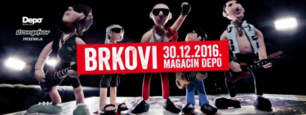 Novogodišnji koncert Brkova 30. decembra
