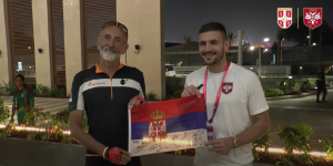 Novosađanin biciklom stigao do Katara zbog Srbije (VIDEO)