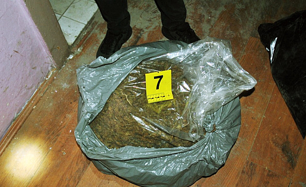 Novosadska policija zaplenila 27kg marihuane