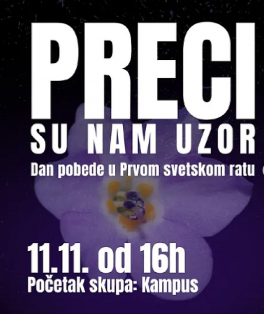 Novosadski studenti pozivaju na skup „Preci su nam uzor“ povodom Dana primirja