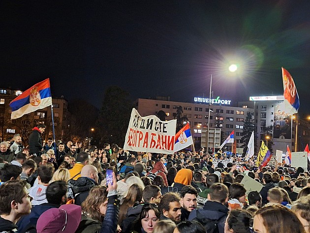 Novosadski studenti u petak organizuju veliki protest, pozvana cela Srbije