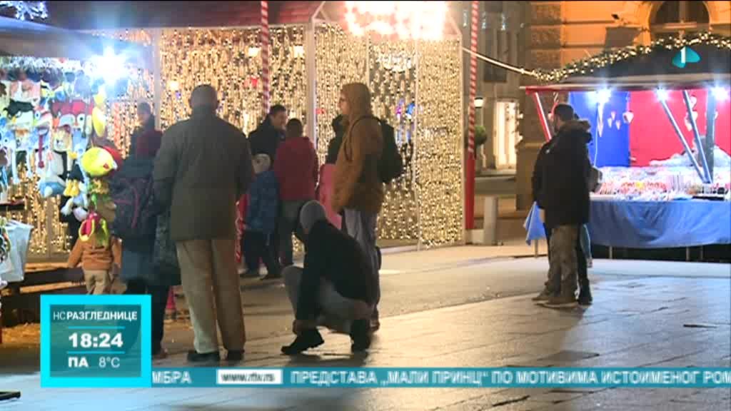 Novosadski winter fest na Trgu slobode