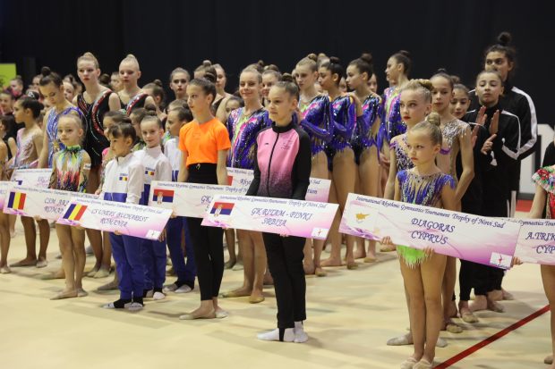 Oтворен турнир у ритмичкој гимнастици „Tрофеј Новог Сада 2023“