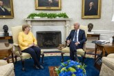 O čemu su razgovarali Bajden i Angela Merkel?