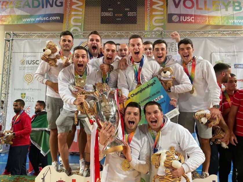 ODBRANILI TRON: Futsal reprezentacija beogradskog Pravnog fakulteta ponovo šampion sveta (FOTO)