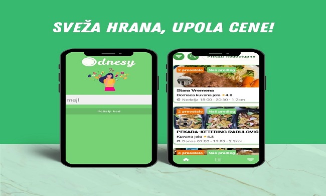 “ODNESY”: Aplikacija koja sprečava bacanje hrane iz restorana i prodaje višak
