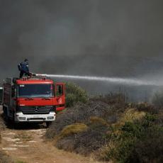 OGROMAN POŽAR ZAHVATIO ATINU! Ljudi u panici spasavali živu glavu, 150 vatrogasaca se borilo sa vatrenom stihijom (FOTO)