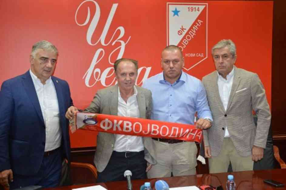 OKUKA SE VRATIO U NOVI SAD: Vojvodini je mesto u vrhu srpskog fudbala