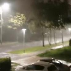 OLUJNO NEVREME ZAHVATILO KOMŠIJE: Potop u Zagrebu, delovi grada ostali bez struje (VIDEO)