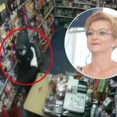 ON MENI PARE UZETI NEĆE Ispovest hrabre radnice marketa iz Kragujevca koju je napao maskirani razbojnik! (VIDEO)