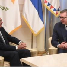 OPROŠTAJNA POSETA AMBASADORA KIPRA: Vučić razgovarao sa odlazećim diplomatom (FOTO) 