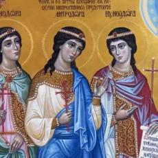 OVAJ OBIČAJ MORATE ISPOŠTOVATI, pomolite se: Danas je dan Svetih mučenica Minodore, Mitrodore i Nimfodore (VIDEO)