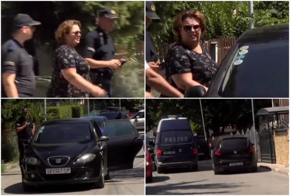 OVAKO JE UHAPŠENA KATICA JANEVA: Policija blokirala celu ulicu i upala u kuću specijalne makedonske tužiteljke! Bez lisica odvedena u Sud (VIDEO)