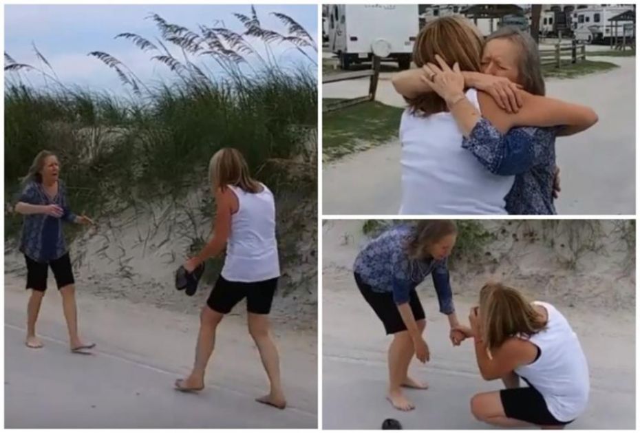 OVE SUZE SU ČEKALE POLA VEKA: Srceparajući susret majke i ćerke koju je dala na usvajanje (VIDEO)