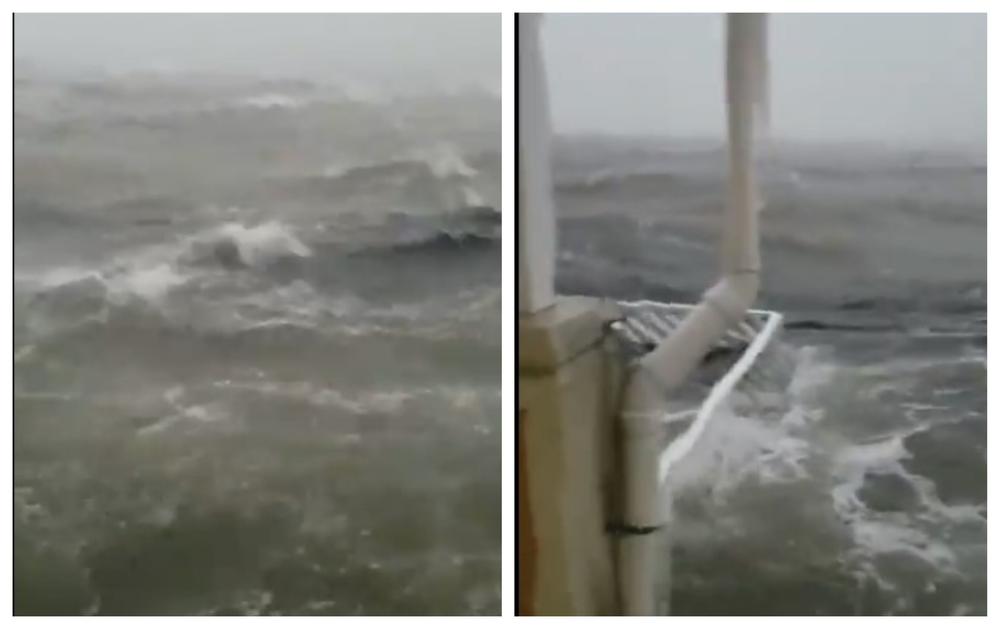 OVO NISU TALASI NA MORU PO OLUJI: Ovaj snimak otkriva prave razmere uragana Dorijana! Iako deluje kao pučina, reč je o potpuno potopljenom aerodromu! (VIDEO)