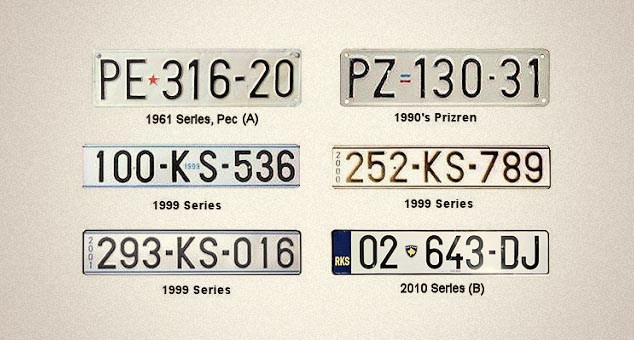 Obavezna zamena registarskih tablica KS tablicama RKS