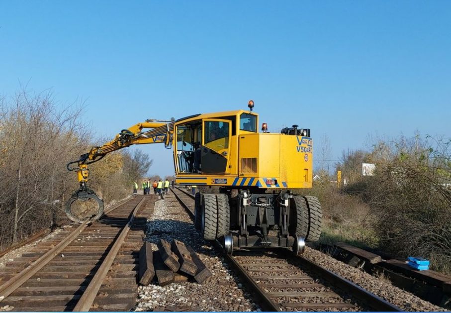 Obnova pruge od Kikinde do kompanije MSK biće gotova u martu 2020.