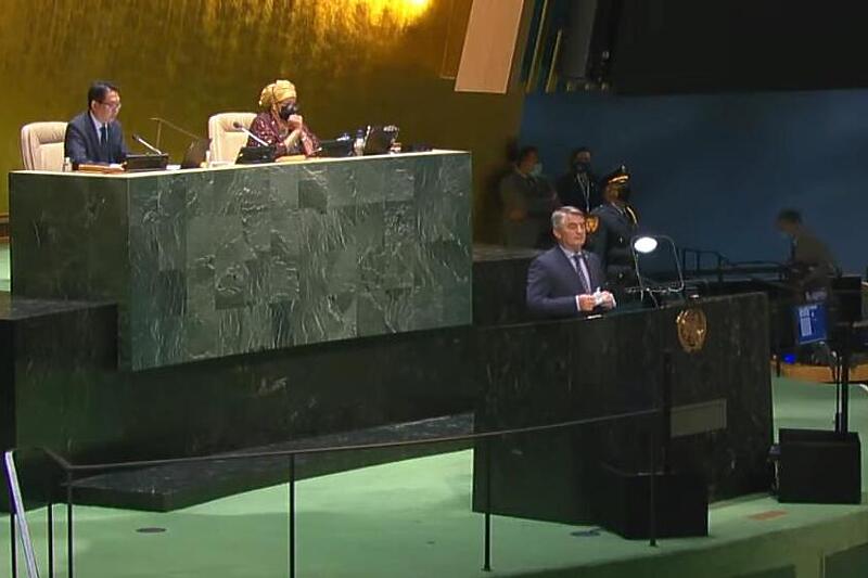 Obraćanje Željka Komšića na Generalnoj skupštini UN-a