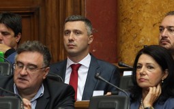 
					Obradović: SNS unela nasilje u politički život Srbije 
					
									
