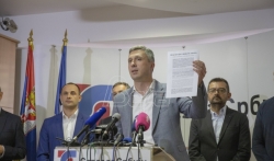 Obradović: SzS podržava Deklaraciju NDMBG o bojkotu izbora, formira se štab za bojkot